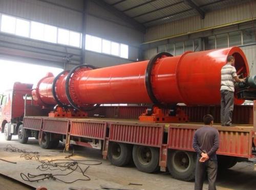 烘干機裝車發往山東